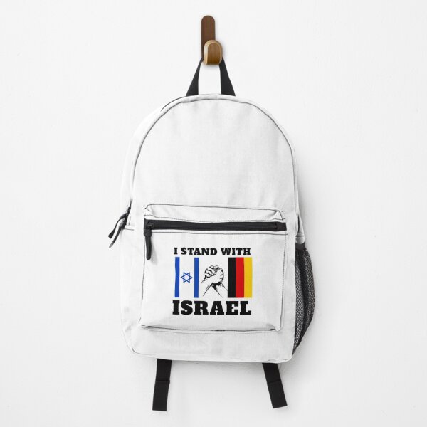 Item preview, I Stand with Israel – Germany and Israel Unity designed and sold by MoriaStore.