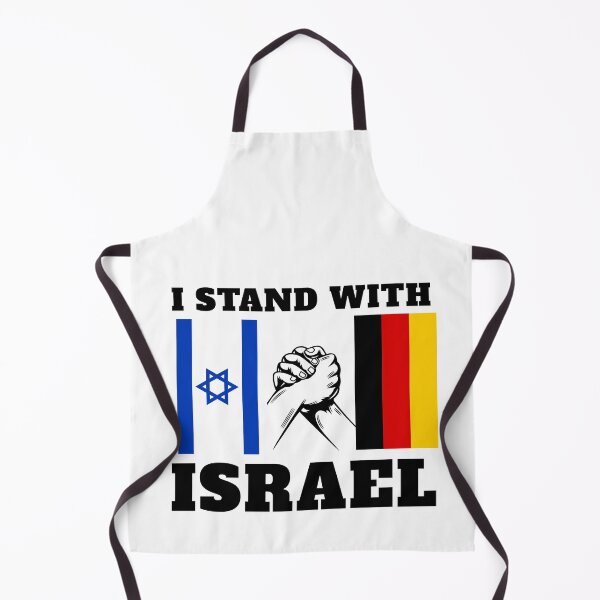 Item preview, I Stand with Israel – Germany and Israel Unity designed and sold by MoriaStore.