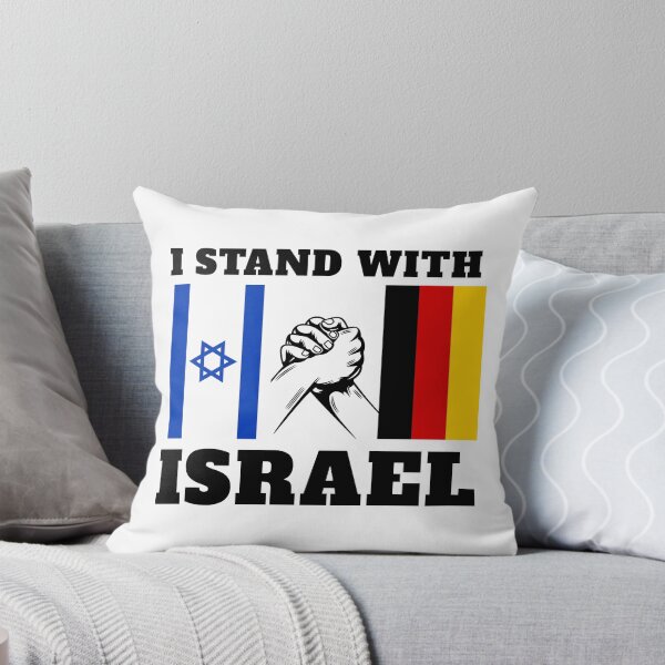 Item preview, I Stand with Israel – Germany and Israel Unity designed and sold by MoriaStore.