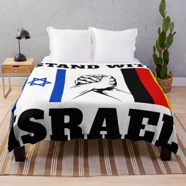Item preview, I Stand with Israel – Germany and Israel Unity designed and sold by MoriaStore.