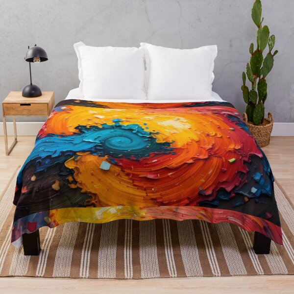 Item preview, OilPaint Enchanted Garden Vibrant Flowers Butterflies Love Peace designed and sold by ART ATTACK ZONE.