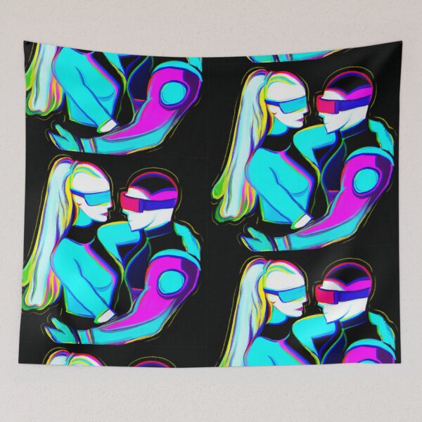 Item preview, Cyberpunk Couple designed and sold by rapidcomet.