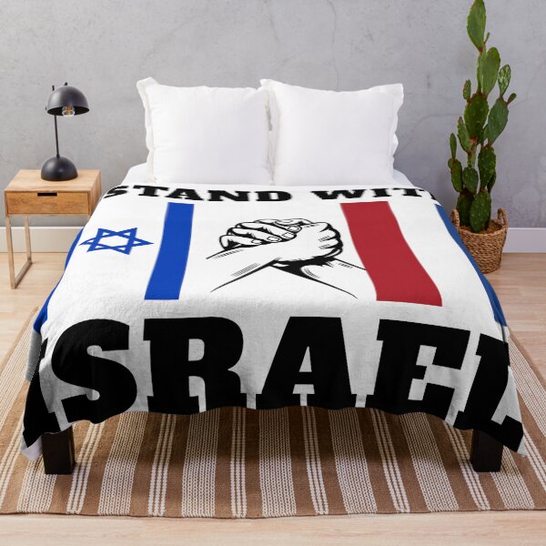 Item preview, I Stand with Israel – Israel and Netherlands Flags Unity designed and sold by MoriaStore.