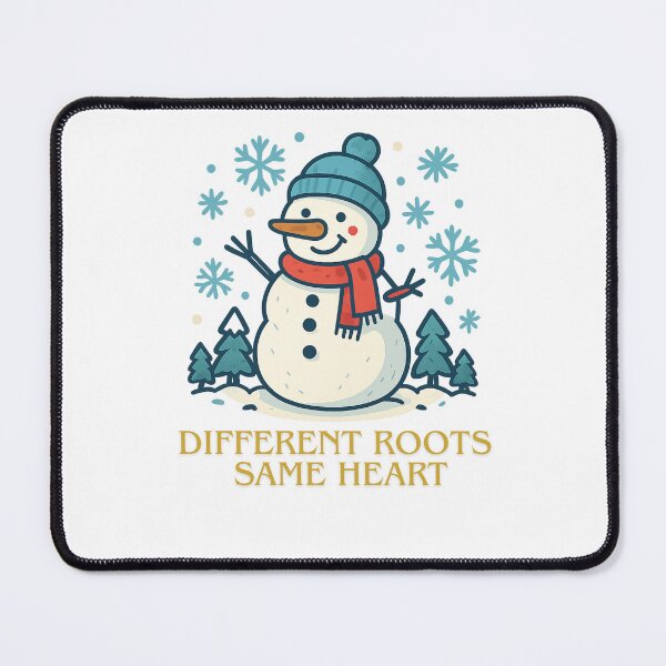 Item preview, Different Roots, Same Heart – Winter Unity Snowman designed and sold by M.Store.
