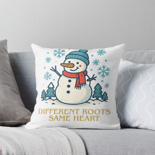 Item preview, Different Roots, Same Heart – Winter Unity Snowman designed and sold by M.Store.