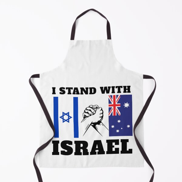 Item preview, I Stand with Israel – Australia and Israel Unity designed and sold by MoriaStore.