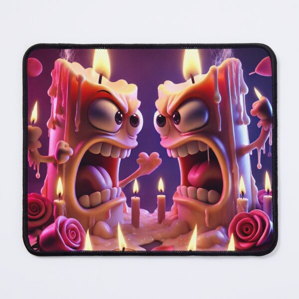 Item preview, Candle Fight Date Night designed and sold by ComedyInkFactor.