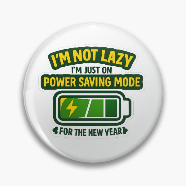 Item preview, IM not Lazy, just in power saving mode designed and sold by inayer.