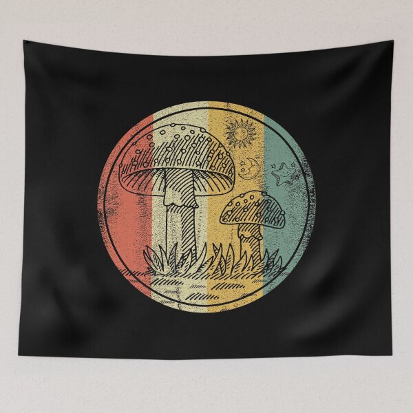 Item preview, Retro Mushroom Lover Mycology Foraging designed and sold by chonbesondhag.