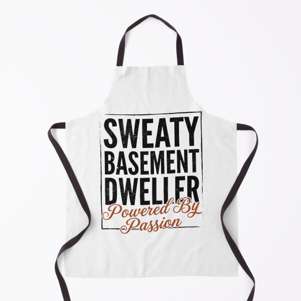 Item preview, Sweaty Basement Dweller Powered By Passion Retro designed and sold by anass002.