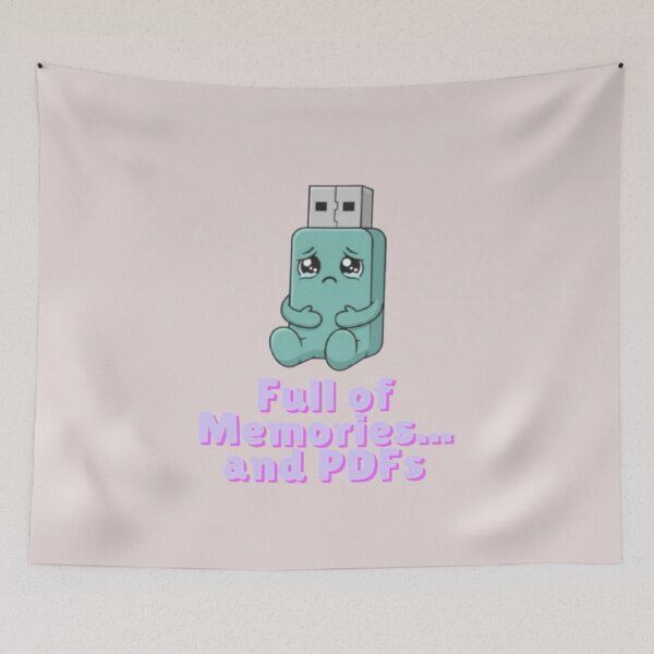 Item preview, Cute Kawaii USB Flash Drive Tech Quote 04 designed and sold by creativerooney.
