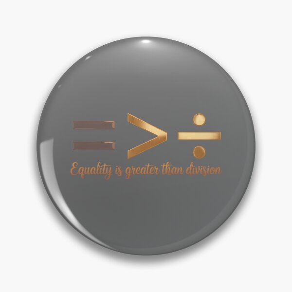 Item preview, Equality is Greater Than Division Black History Melan designed and sold by KristineLi.