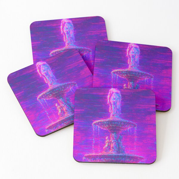 Item preview, Glimmering Magenta Ethereal Glory Glitch Statue designed and sold by A E S T H E T A T A G.