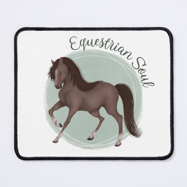 Item preview, Equestrian Soul – Elegant Horse Illustration for Horse Lovers designed and sold by AnnikaisDrawing.
