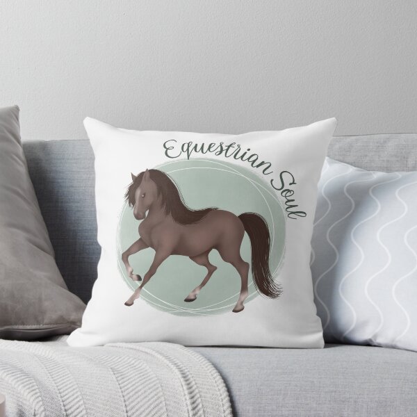 Item preview, Equestrian Soul – Elegant Horse Illustration for Horse Lovers designed and sold by AnnikaisDrawing.