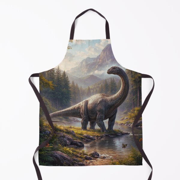 Item preview, Apatosaurus pacífico (arte generado por IA) designed and sold by DINOSA - Creative Studio.