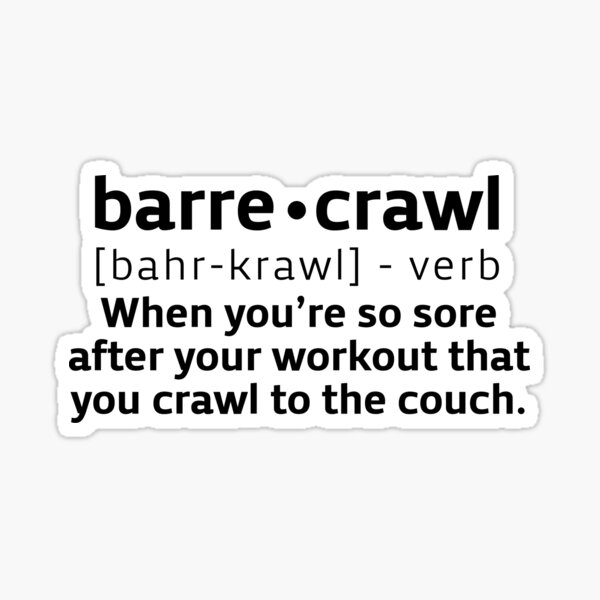 Item preview, Barre Crawl designed and sold by kathydodd19.
