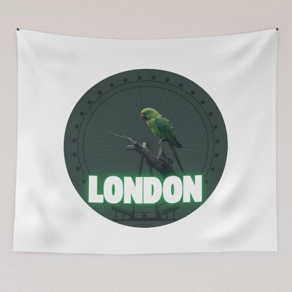 Item preview, Neon Nature Over London designed and sold by RIDVAN | Visual Art & Design.