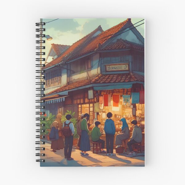 Item preview, Senja di Warung Kopi designed and sold by ZenGrooves.