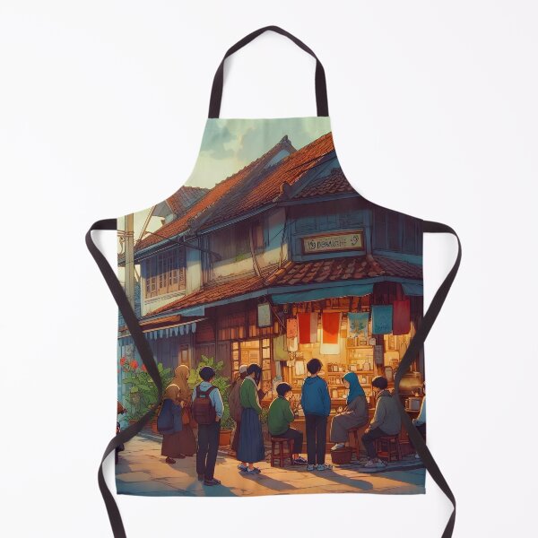 Item preview, Senja di Warung Kopi designed and sold by ZenGrooves.