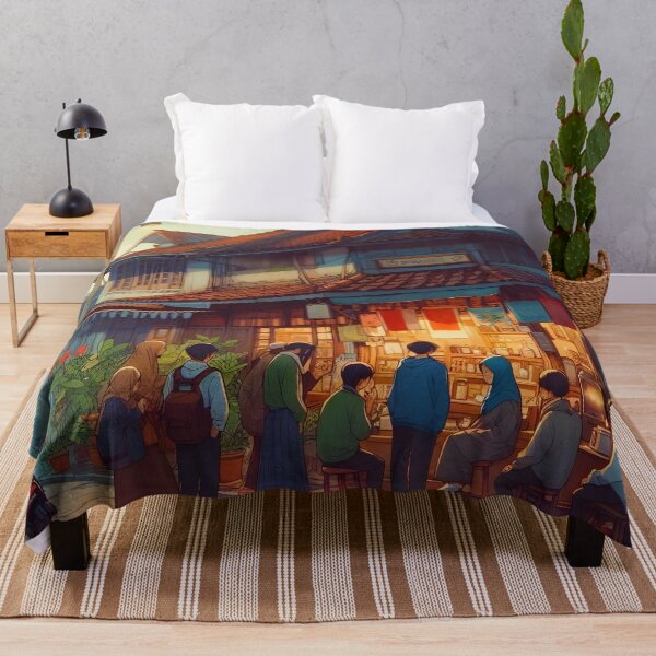 Item preview, Senja di Warung Kopi designed and sold by ZenGrooves.