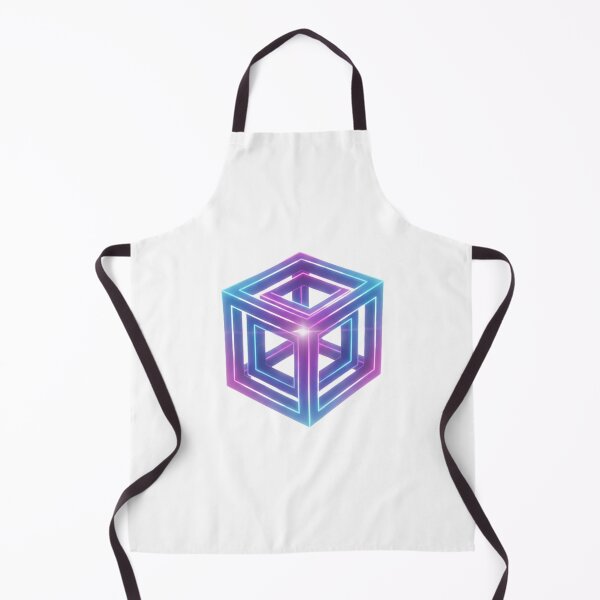 Item preview, Neon Impossible Cube – Surreal Geometry Style designed and sold by Tily360.