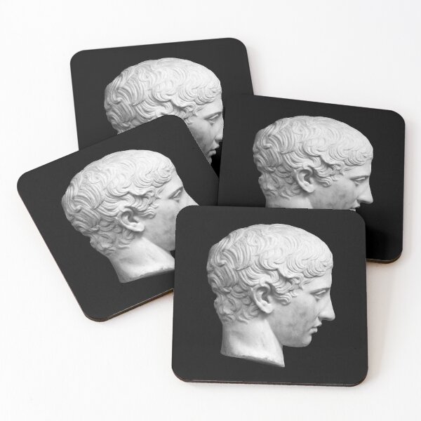 Item preview, Roman sculpture of a head in marble designed and sold by Betty Swutthole.
