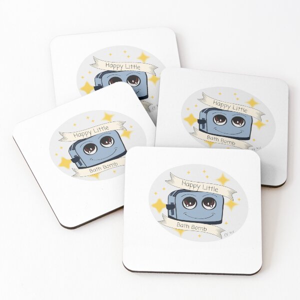 Item preview, Happy Bathbomb designed and sold by calyfox’s RedBubble Shop.