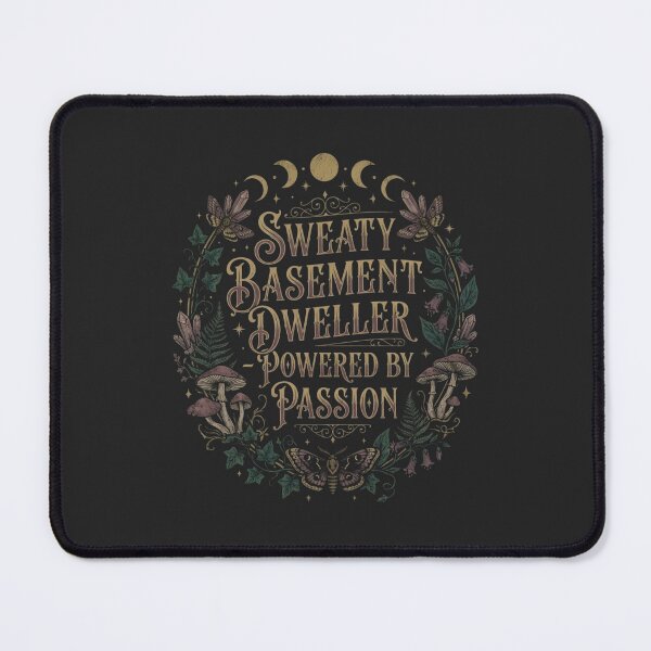 Item preview, Sweaty Basement Dweller Dark Floral Gothic designed and sold by anass002.