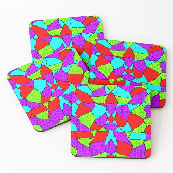 Item preview, "Symmetrical Abstract Mosaic with Vibrant Colors" designed and sold by nighttime1990.