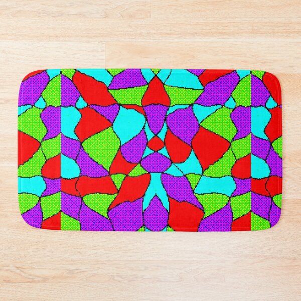 Item preview, "Symmetrical Abstract Mosaic with Vibrant Colors" designed and sold by nighttime1990.