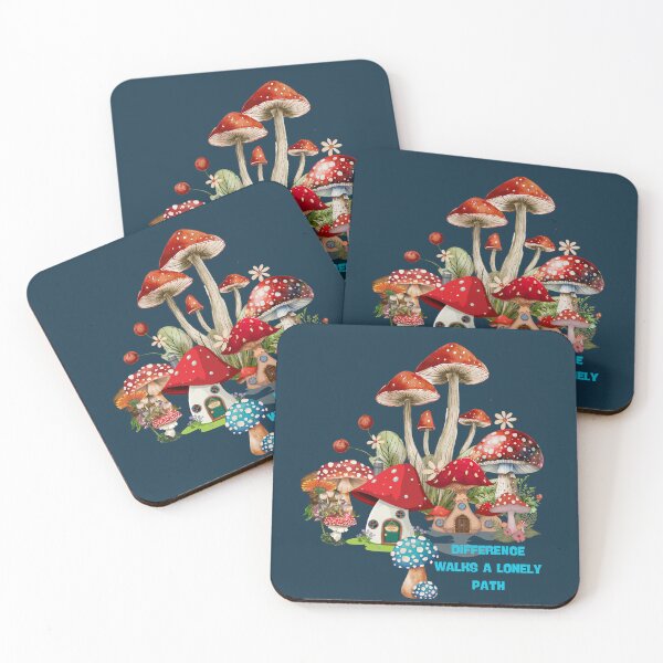 Item preview, Colourful mushrooms designed and sold by AyBeçkem.