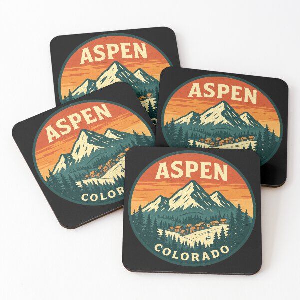 Item preview, Aspen Colorado Mountain Badge designed and sold by American Travels.