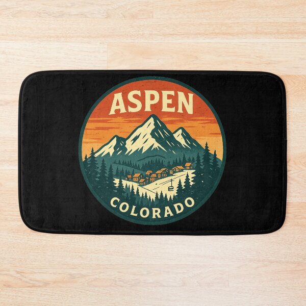 Item preview, Aspen Colorado Mountain Badge designed and sold by American Travels.