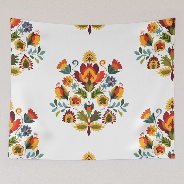 Item preview, Polish Flowers Pattern | wycinanki | Folklore | Folk Art designed and sold by xiao xuans.