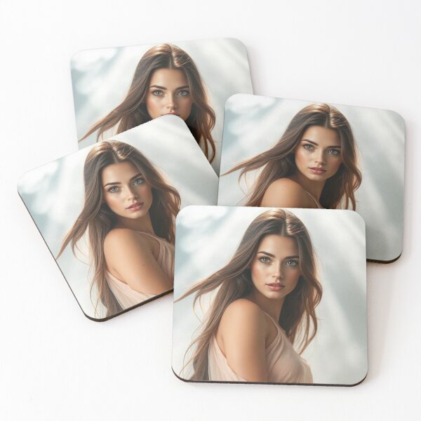 Item preview, Young woman romantic style designed and sold by BenCoStyle.