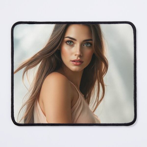 Item preview, Young woman romantic style designed and sold by BenCoStyle.