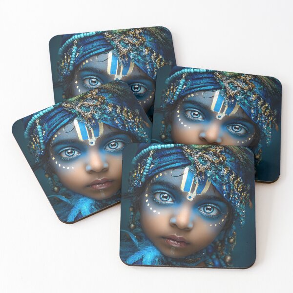 Item preview, Vibrant Child Portrait with Cultural Face Paint designed and sold by Artessie.