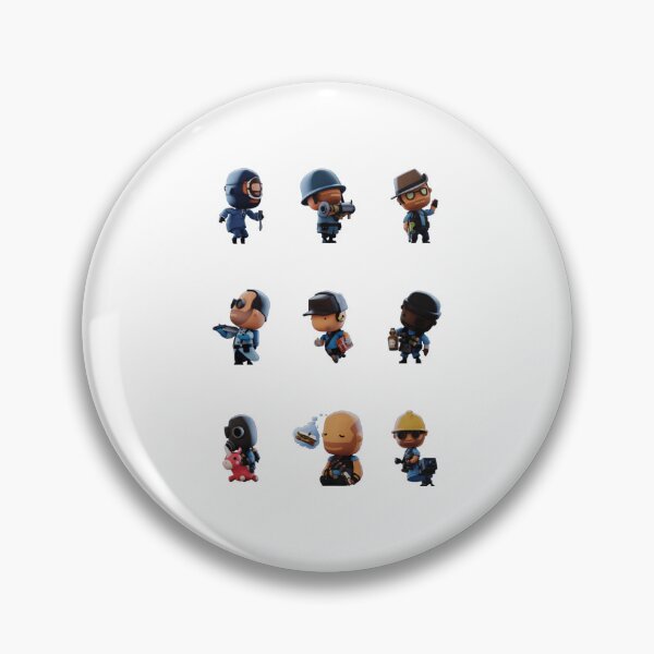 Item preview, Team Fortress 2 Chibi Mercenary Set designed and sold by animefan1368.