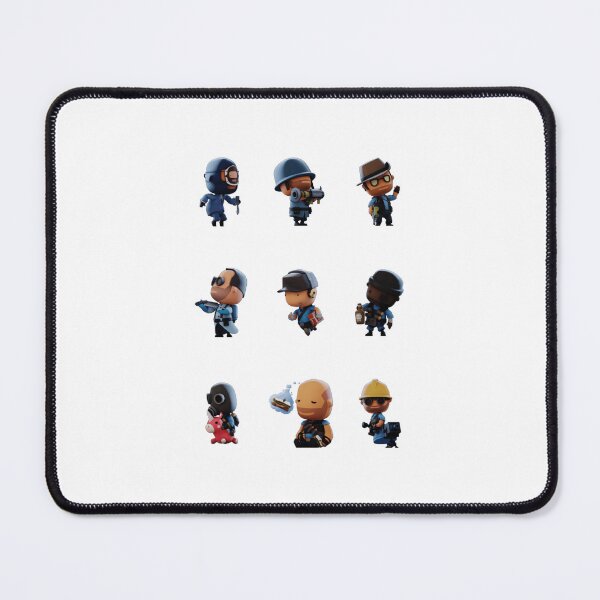 Item preview, Team Fortress 2 Chibi Mercenary Set designed and sold by animefan1368.