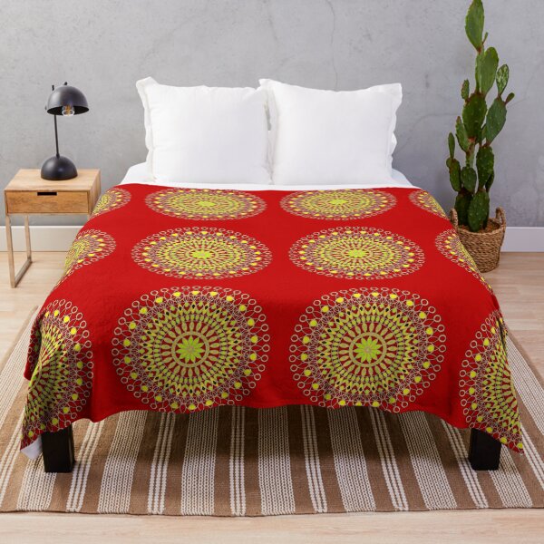 Item preview, "Radiant Mandala with Floral and Geometric Layers" designed and sold by nighttime1990.