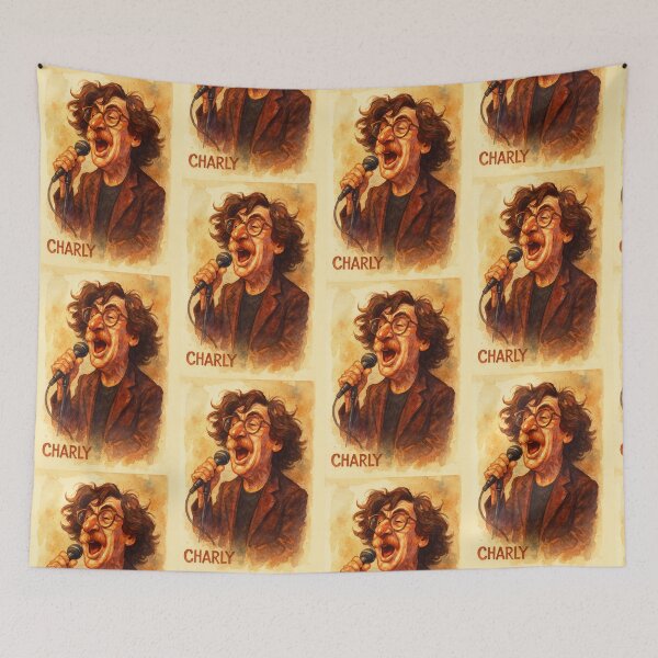 Item preview, Charly García Singing Live designed and sold by Sarcastic designs.