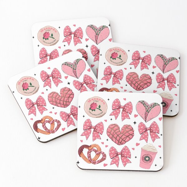 Item preview, Valentine Concha Pan Dulce, Funny Mexican Bread Lover, Valentine Coquette , Mexican Sweet Breads designed and sold by DesignDenDo ⭐⭐⭐⭐⭐.