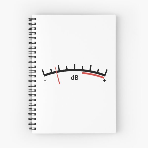 Item preview, Decibels VU Meter – Sound Engineer Minimal Graphic designed and sold by TipTop GFX.