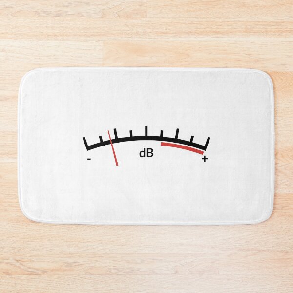 Item preview, Decibels VU Meter – Sound Engineer Minimal Graphic designed and sold by TipTop GFX.