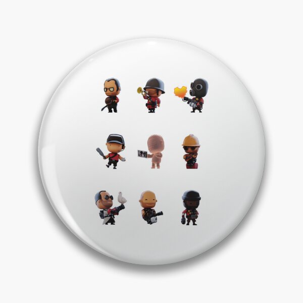 Item preview, Team Fortress 2 Mini Character Collection designed and sold by animefan1368.