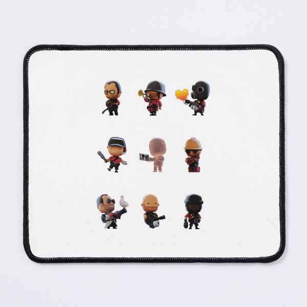 Item preview, Team Fortress 2 Mini Character Collection designed and sold by animefan1368.