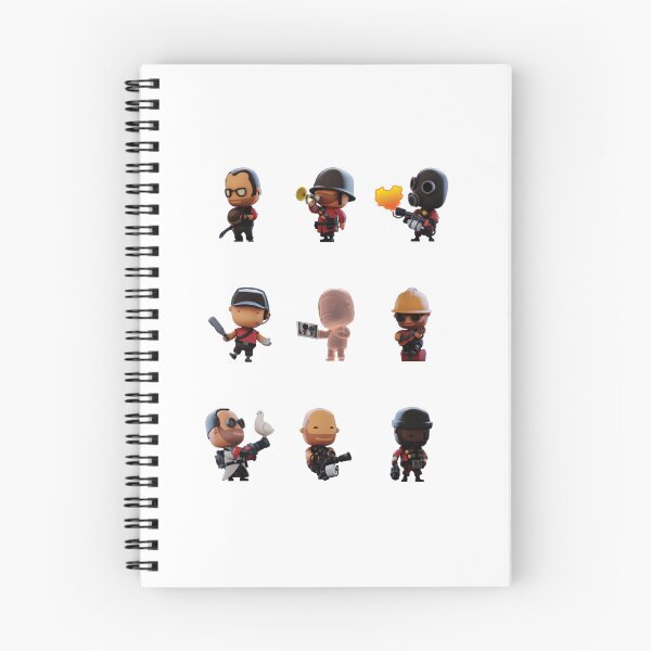 Item preview, Team Fortress 2 Mini Character Collection designed and sold by animefan1368.