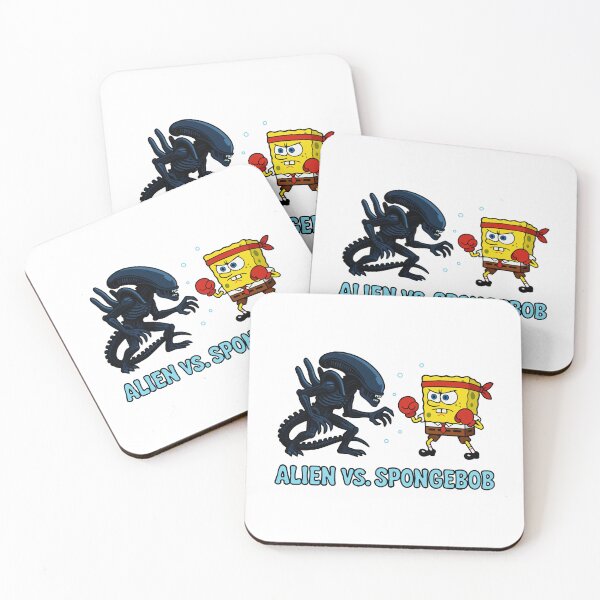 Item preview, Alien Vs Spongebob  designed and sold by mengematikon.