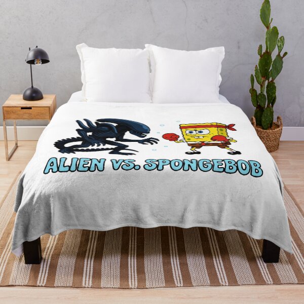 Item preview, Alien Vs Spongebob  designed and sold by mengematikon.